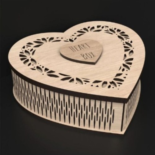 ​​​​​​​Large Heart Shaped Box